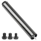 MoyanSuper Pool Cue Extension with 3 Bumpers Carbon Fiber Billiard Cue Extender Pool Cue Accessories