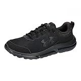Under Armour Men's Charged Assert 10, (004) Black/Black/Black, 10.5, US
