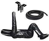 Elite Sports Adult BJJ Grappling Dummy with Straight Arms – 170cm Unfilled Hanging Jiu Jitsu Dummy for MMA, Judo, Wrestling & Sparring – Includes Holder