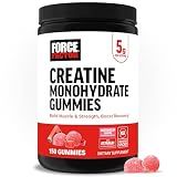 Force Factor Creatine Monohydrate Gummies, NSF Certified