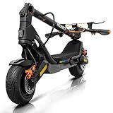 Electric Scooter- Electric Scooter for Aults,1000W Peak Motor, up to 25MPH & 25-35Miles Range,Foldable E-Scooter for Adult&Teens with 9.5" Tubeless Tires, 220lbs Load,Turn Signals