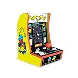 Arcade1Up Pac-Man Countercade Countertop Arcade Machine with 3 Retro Games, 7" LCD Screen and Full Size Real Feel Joysticks and Buttons,