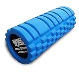 RumbleRoller Basic Bumpy Foam Roller, Solid Core EVA Foam Roller with Grid/Bump Texture for Deep Tissue Massage and Self-Myofascial Release