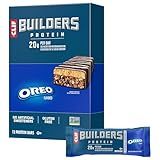 CLIF BUILDERS Protein Bars - OREO-Flavored - 20g Plant Based Protein - Gluten Free - Non-GMO - Low Glycemic - No Artificial Sweeteners - 2.4 oz. (12 Pack)