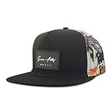 Grace Folly Trucker Hat for Men & Women. Snapback Mesh Caps (US, Alpha, One Size, One Size, Sunset Beach)