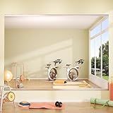 Hasipu Home Gym Mirror 47"x28"(Each)-3 PCS Large Full Body Mirror for Yoga, Wall Mirror for Fitness, Garage, Dance Studio, 0.16in Tempered Glass Frameless-UL