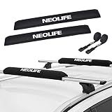 WONITAGO Soft Roof Rack Pads for Surfboard, SUP Paddleboard and Snowboard