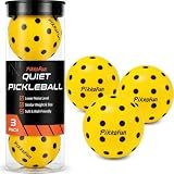 PIKKOFUN Quiet Pickleball Balls, 3-Pack Foam Practice Balls