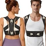 WNIEYO Posture Corrector for Women and Men Back Brace for Women Back Straightener for Effective Lower Back Pain Relief, Scoliosis, and Better Posture Support(S/M)