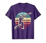 Retro Vintage Cricket Game - Cricketer Cricketing Batting T-Shirt