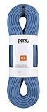 Petzl Contact Rope - 9.8 mm Diameter Lightweight Single Dynamic Rope for Gym or Rock Climbing - Blue - 70m