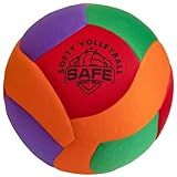 Safe Sport Gear Softy Volleyball - Super Soft Designed for Pain-Free Play - Awesome Kids Indoor Ball with a Realistic Feel and Bounce - Perfect Ball for House (Softy Volleyball)