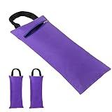 TOPTIE 2 Pack Yoga Sandbag Unfilled Weighted Bag for Fitness Yoga Bolster