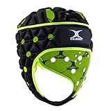 Gilbert Black Air Rugby Scrum Cap (X-Large)