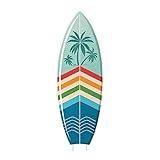Life Size Cardboard Cutout Standup | Waterproof | Surfboard Blue