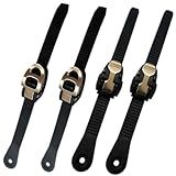 zaoalife 2 Set Replacement Inline Skate Strap,Snowboard Buckles Strap Skating Shoes Energy Strap Skate Strap Buckles Snowboard Binding Strap Parts Skiing Accessorie