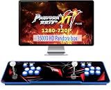 TOJASDN 【 35000 Games in 1 】 70S Pandoras Box Arcade Game Console Retro Game Machine for Home PC & TV, 2-4 Players, 1280X720, Support 3D , Search/Hide/Save/Load/Pause , Favorite List,Double Stick