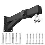 VivaZen Heavy Bag Wall Mount, Adjustable Wall Mount Punching Bag Hanger,Heavy-Duty Wall Bracket, Thickened Steel Plate and Stainless Steel kit for Home Gym Indoor Outdoor (900 LB Capacity)