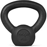 Yes4All 5 lb Kettlebell Cast Iron for Dumbbell Weights Exercises, Gym, Fitness, Full Body Workout Equipment Push up, Grip and Strength Training