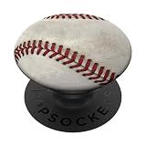 Baseball Distressed Ball Sports Team Phone Holder PopSockets Adhesive PopGrip
