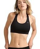 Champion Women's Sports Bra, High-Impact Compression, Moisture Wicking, Black, Medium