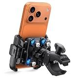Lamicall Motorcycle Bike Phone Mount with Upgrade Vibration Dampener