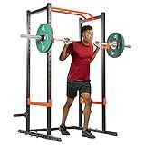 Sunny Health & Fitness Power Zone Strength Rack Power Cage - SF-XF9925, Black