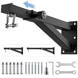 Heavy Bag Hanger - Wall Mount Punching Bag Hanger, Adjustable Heavy-Duty Boxing Bag Wall Bracket, Punching Bag Mount Stand for Home or Gym, for Kickboxing Bag, Muay Thai Bag,Etc (Supports up to 800Ib)