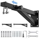 Heavy Bag Hanger - Wall Mount Punching Bag Hanger, Adjustable Heavy-Duty Boxing Bag Wall Bracket, Punching Bag Mount Stand for Home or Gym, for Kickboxing Bag, Muay Thai Bag,Etc (Supports up to 800Ib)