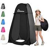 WolfWise Pop Up Shower Tent for Camping Essentials, Compact & Lightweight
