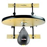 MaxxMMA Heavy Duty Adjustable Speed Bag Platform Kit 24" + Speed Ball (10" x 7")