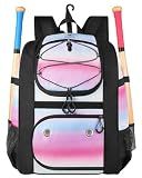 MATEIN Softball Bag, Lightweight Baseball Backpack with Shoe Compartment