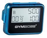 Gymboss Interval Timer and Stopwatch - Teal/Blue Metallic Gloss