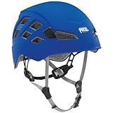 Petzl BOREO Men's Helmet - Durable Rock Climbing Helmet with Enhanced Head Protection - Blue - M/L