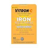 Vitron-C Iron Supplement Plus Vitamin C, Immunity Support, 60 Ct
