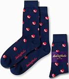 AUSCUFFLINKS Cricket Fan | Cricketer Sock World Cup | Bowler Present for Men | Work Socks for Him | Birthday Prezzie for Guys (Cricket)