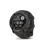Garmin Instinct 2X Solar, Rugged GPS Smartwatch, Built-in Flashlight, Solar Charging Capability, Multi-Band GNSS, Graphite