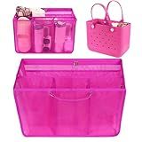 OUTXE Beach Bag Organizer Compatible with X Large Bogg Bag Accessories Inserts, Lightweight Mesh Insert Divider Pouch for Original XL Bogg Bags, Beach Tote Bags Insert for Organizing