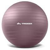 Trideer Exercise Ball Yoga Ball – Office Seating & Balance Ball Chair, Stability Ball for Pilates, Physical Therapy,Core Training & Balance Improvement & Stretching