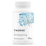 THORNE Zinc Picolinate 15mg - Highly Absorbable Zinc Supplement - Supports Wellness, Immune System, Eye, Skin, and Reproductive Health* - Gluten-Free, Soy-Free, Dairy-Free - 60 Capsules