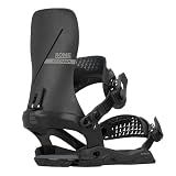 Rome Katana AW Men's Snowboard Bindings, Black, L/XL (US 10.5-14)