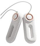 Snowpea Portable Shoe Dryer with Fan for Travel, Ski Boots Dryer with Heat Blower, Shoe & Boot Warmer for Cleats Sneakers Trainer Shoes with 3/6/9 Hours Timer - Ultra