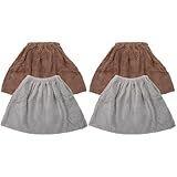 Healifty 4pcs Broom Cover Water Absorption and Dust Removal Household Broom Replacement Cloth for Efficient Sweeping for Home Hotel Restaurant Random Color