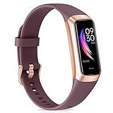 Fitness Tracker with 24/7 Heart Rate, Sleep Tracker, Blood Pressure, Stopwatch, Activity Tracker with 1.1" AMOLED Screen, Waterproof Step Tracker for Android iPhones Men Women