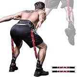 celestite Vertical Jump Trainer for Volleyball Basketball Home Gym, Vertimax Jump Machine Resistance Bands, Adjustable Jump Training Equipment Substitute Plyometric Jump Box (Height 5'3-6'8"-50lbs)