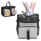 PGmoon Chalk Bucket Bag, Large Chalk Bag for Rock Climbing and Bouldering