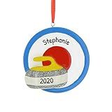 Personalized Curling Stone Ornament 2025 - Ice Curling Ornament Winter Ornaments for Christmas Tree Sport Gifts Gifts Sweeper Unique Christmas Ornaments by Elves