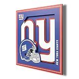 YouTheFan NFL New York Giants 3D Logo Series Wall Art