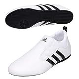 adidas Contestant Pro Ultralight Martial Arts Kung Fu Taekwondo Indoor Mat Training Shoes - White Black - Size 9.5 (275mm)