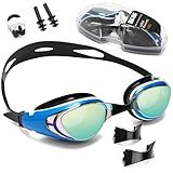 iGym Swim Goggles ShortSighted,Nearsighted Optical Swimming Goggles Anti-Fog UV Protection Adjustable Buckle For Women Men